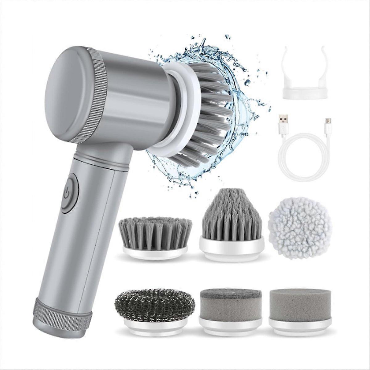 Electric Cleaning Brush with 6 Electric Cleaning Brush