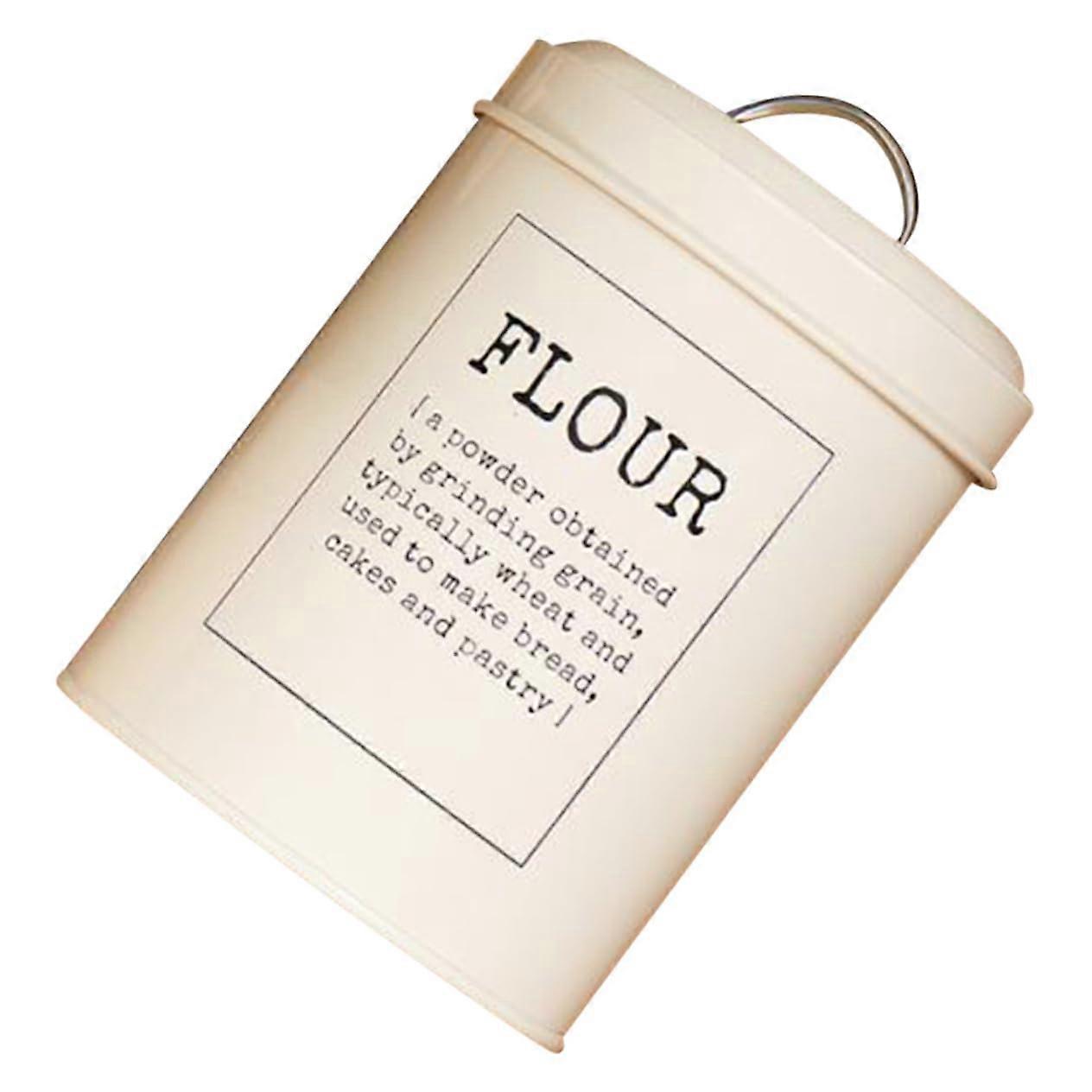 Large Airtight Food Storage Container Metal Rice Bin with Lid for Bulk Dry Goods