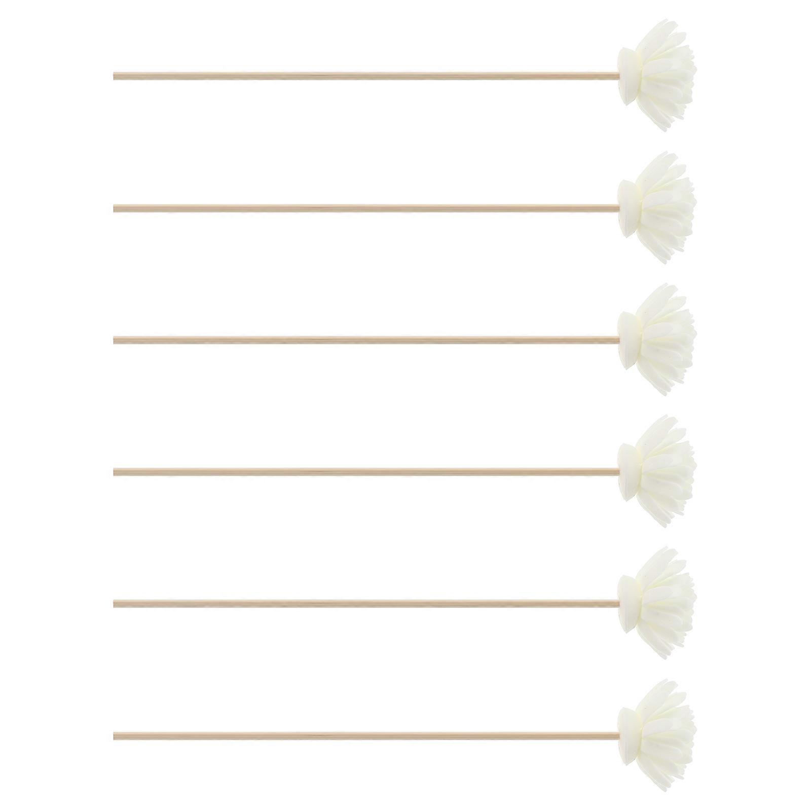 24pcs Diffusor Blumen Aroma Diffuser Sticks Holzstäbchen Aroma Blumen
