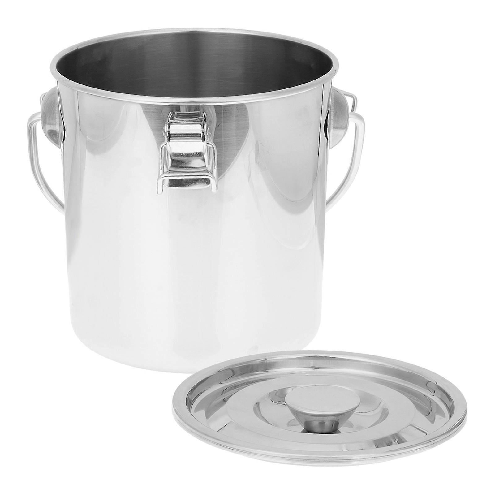 الفولاذ المقاوم للصدأ محكم برميل المحمولة مختومة دلو طفاية حريق دلو