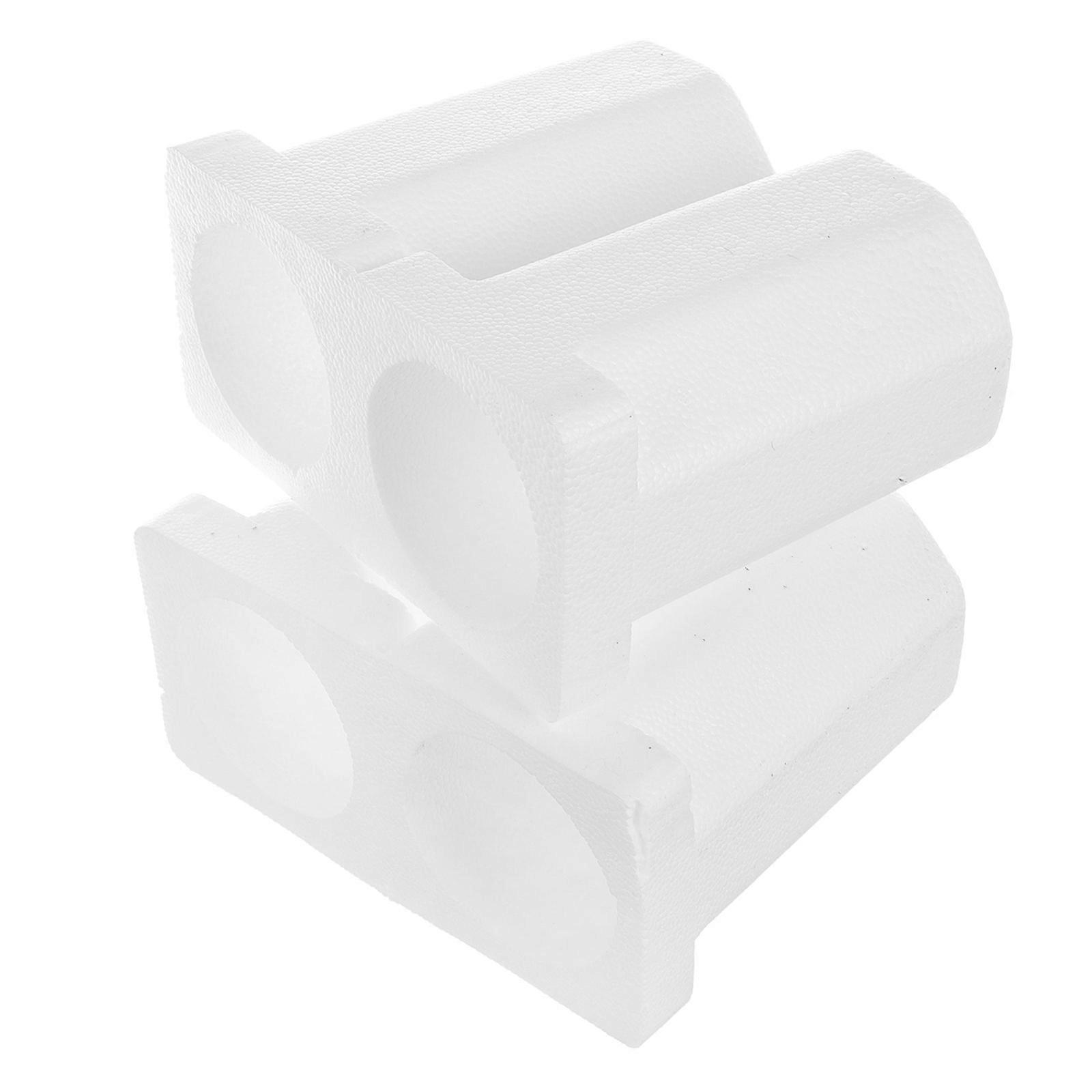 Red Wine Foam Box with Protective Foam for 2 Bottles Durable Packaging