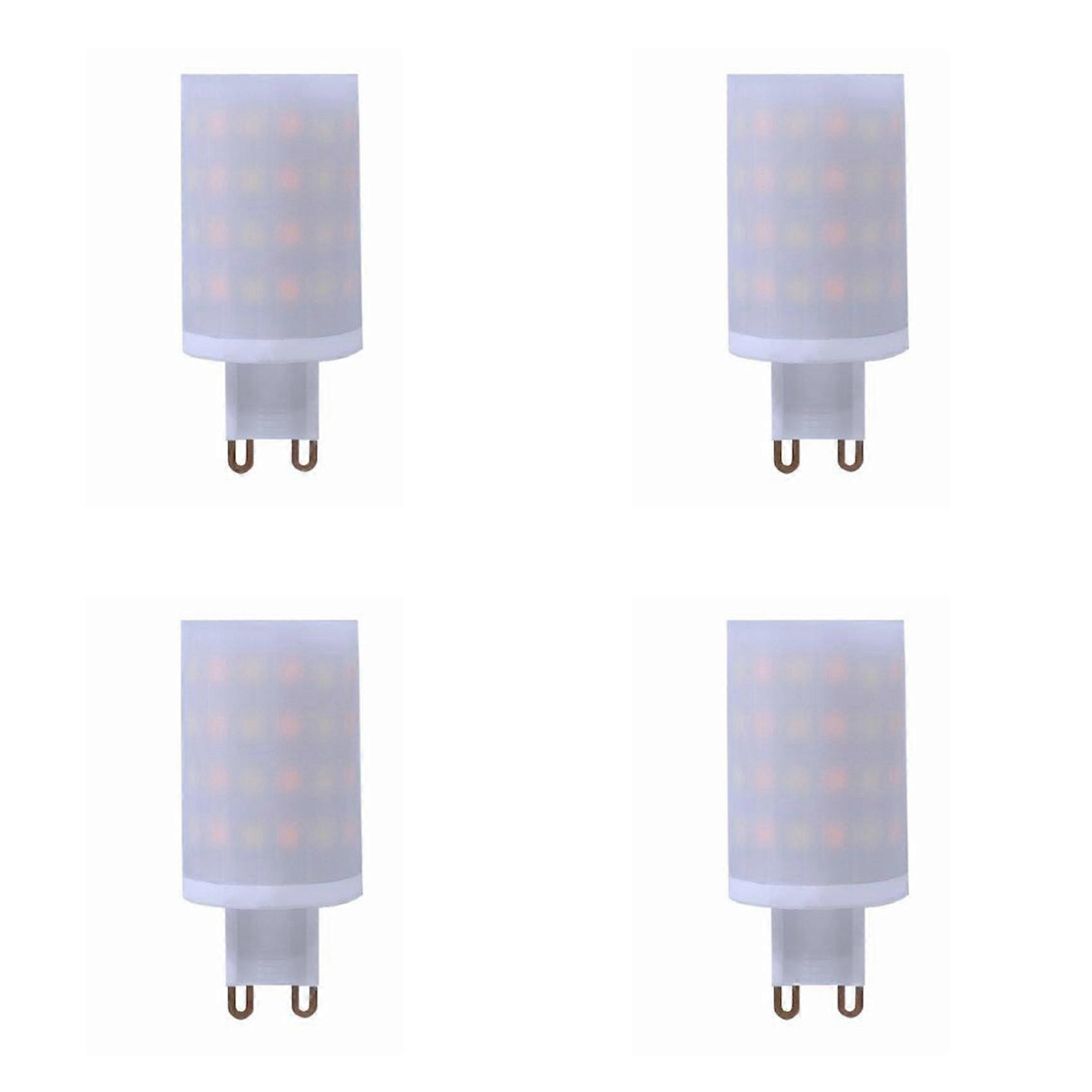 4X Tuya WiFi G9 Dimmable Smart Light G9 6W LED Bulb Intelligent Light Voice Control Smart LED Bulbs AC220-240V EU Plug