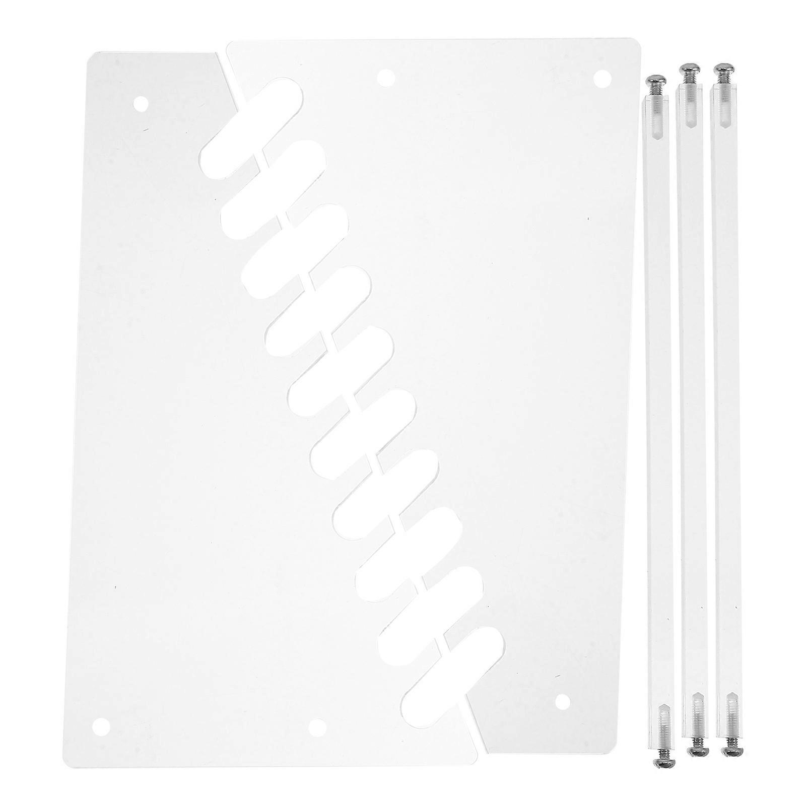 Transparent Acrylic Laboratory Pipette Rack for Daily Use Holder