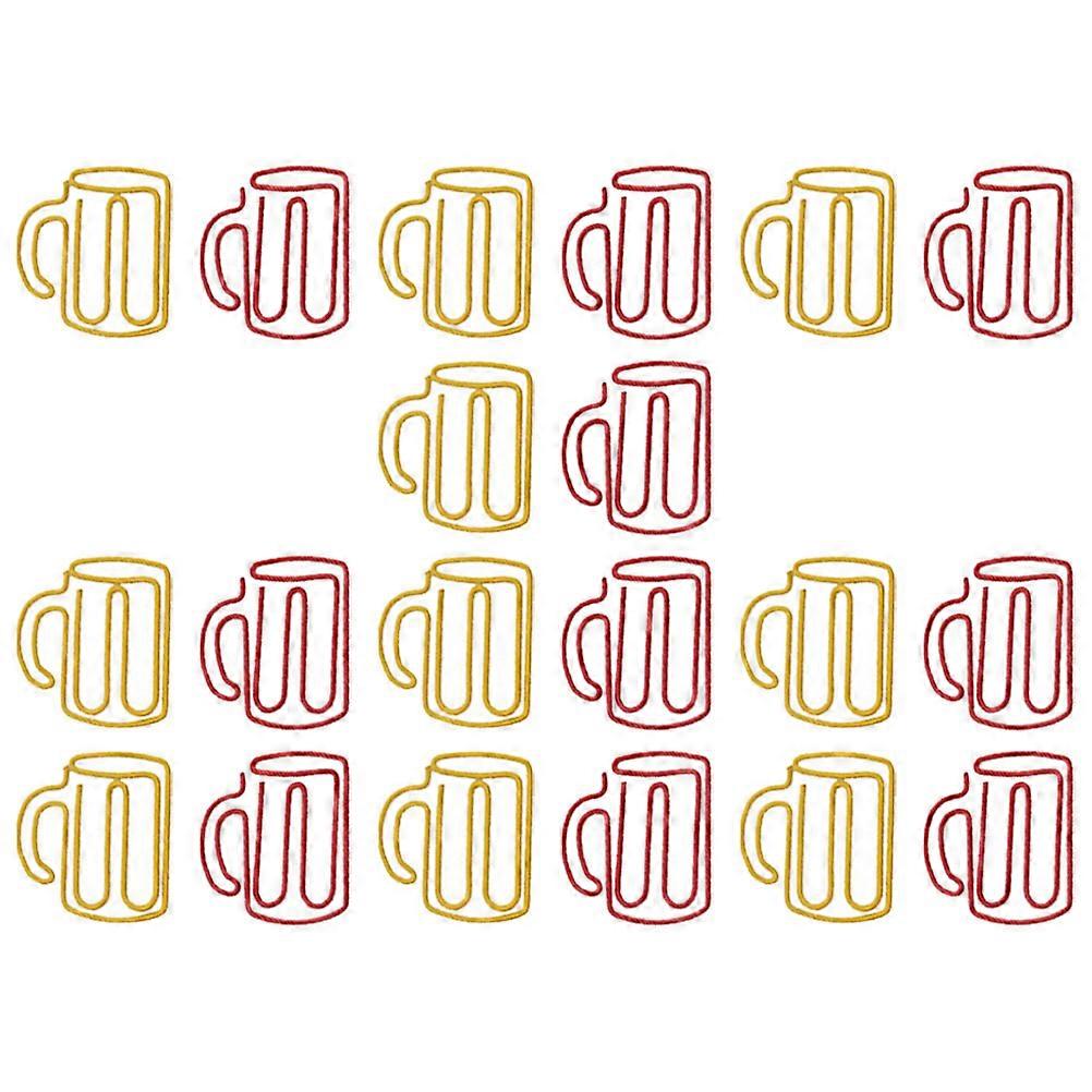 Paper Clips -Shaped for Office Use Assorted Color 140Pcs