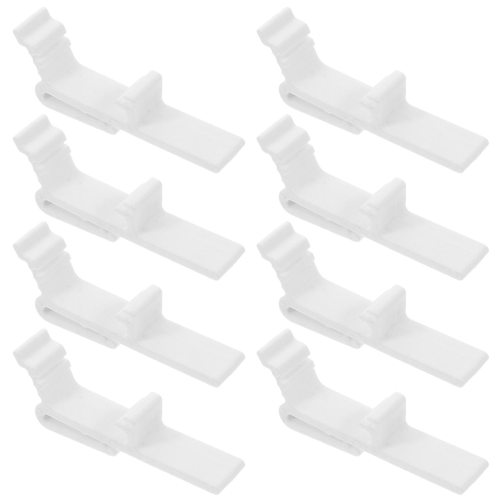 Curtain Clips Vertical Blind Valance Clips for Home Use Set 8Pcs Design
