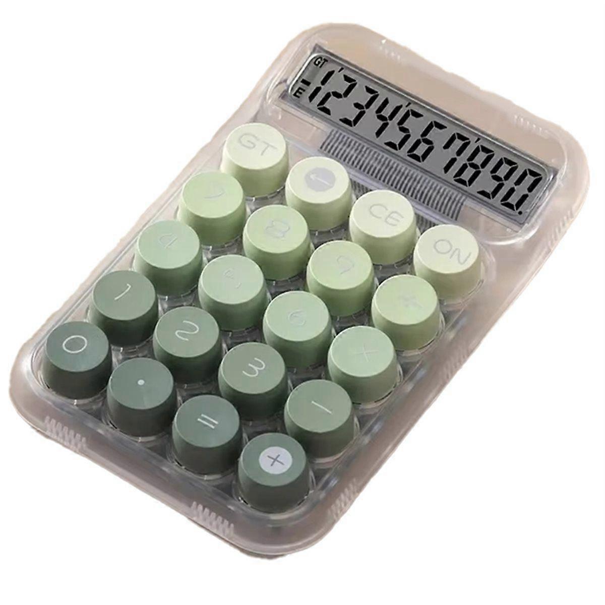 Gradient Large Button Calculator Large Screen Electronic Calculator 10 Digit Student Specific Calcu