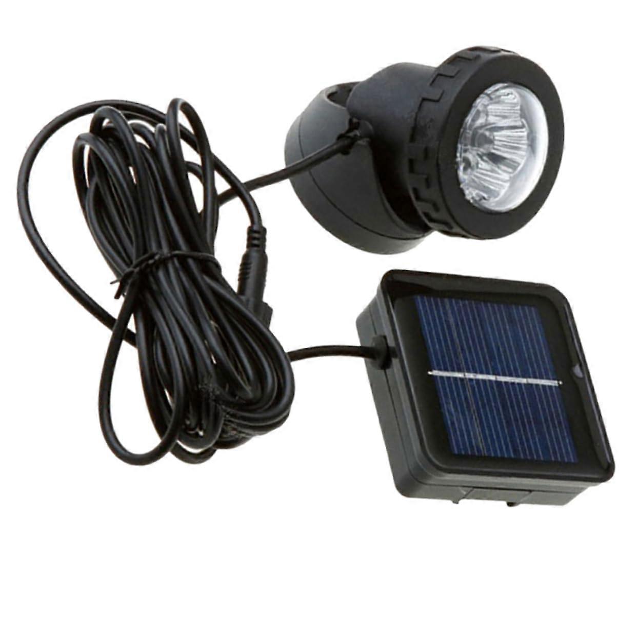 Underwater Solar Light Waterproof LED Spotlight for Garden Pond Pool with Automatic Night Lighting