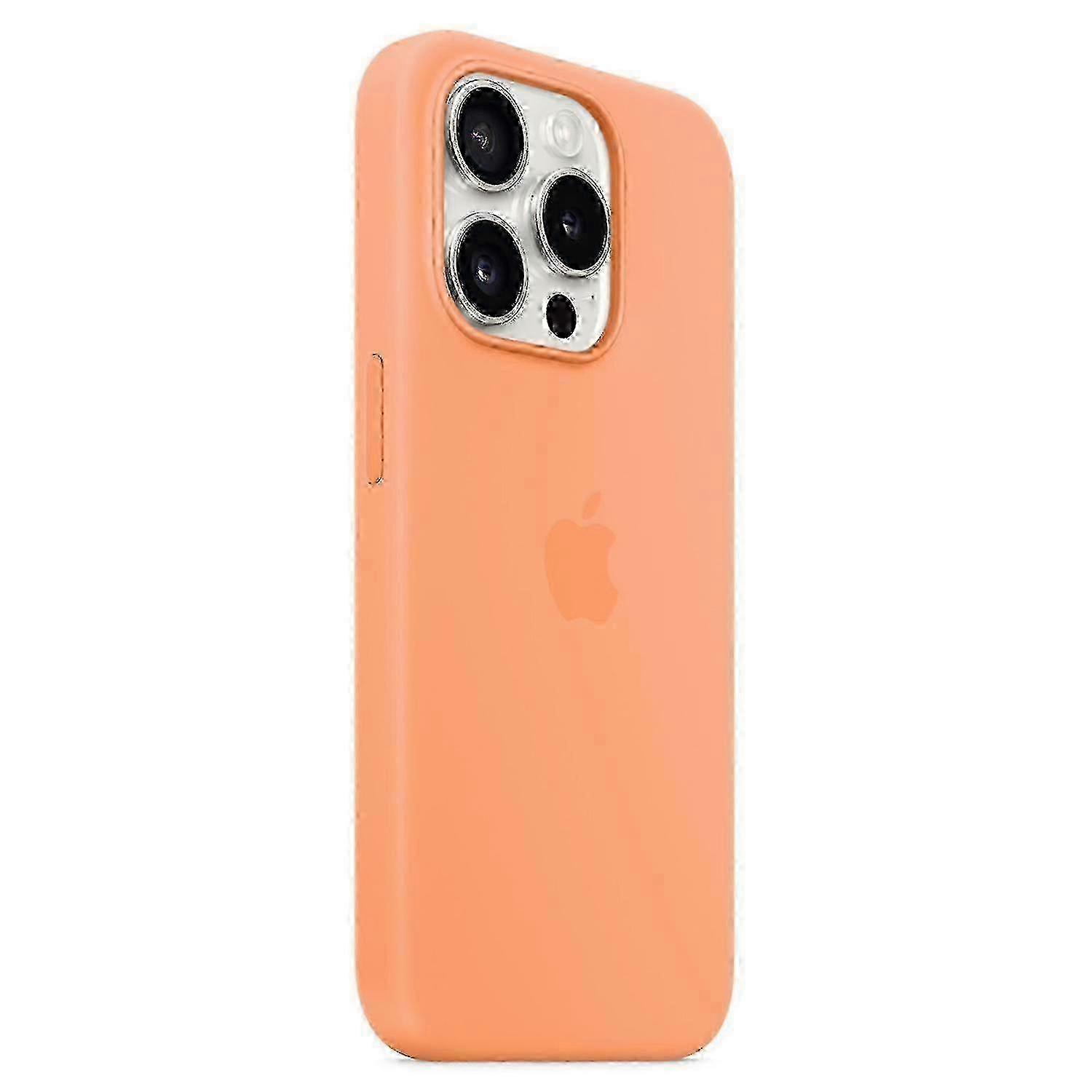 כיסוי סיליקון מגנטי לאייפון 15 פרו מקס עם תאימות ל-Magsafe