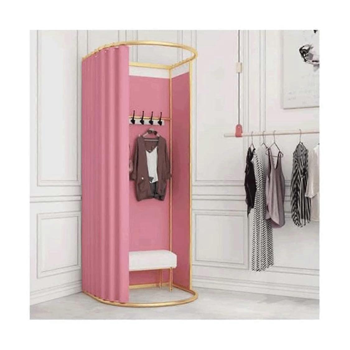Portable Changing Room with SpaceSaving Wall Mount and Quick Setup for Clothing Stores and Malls