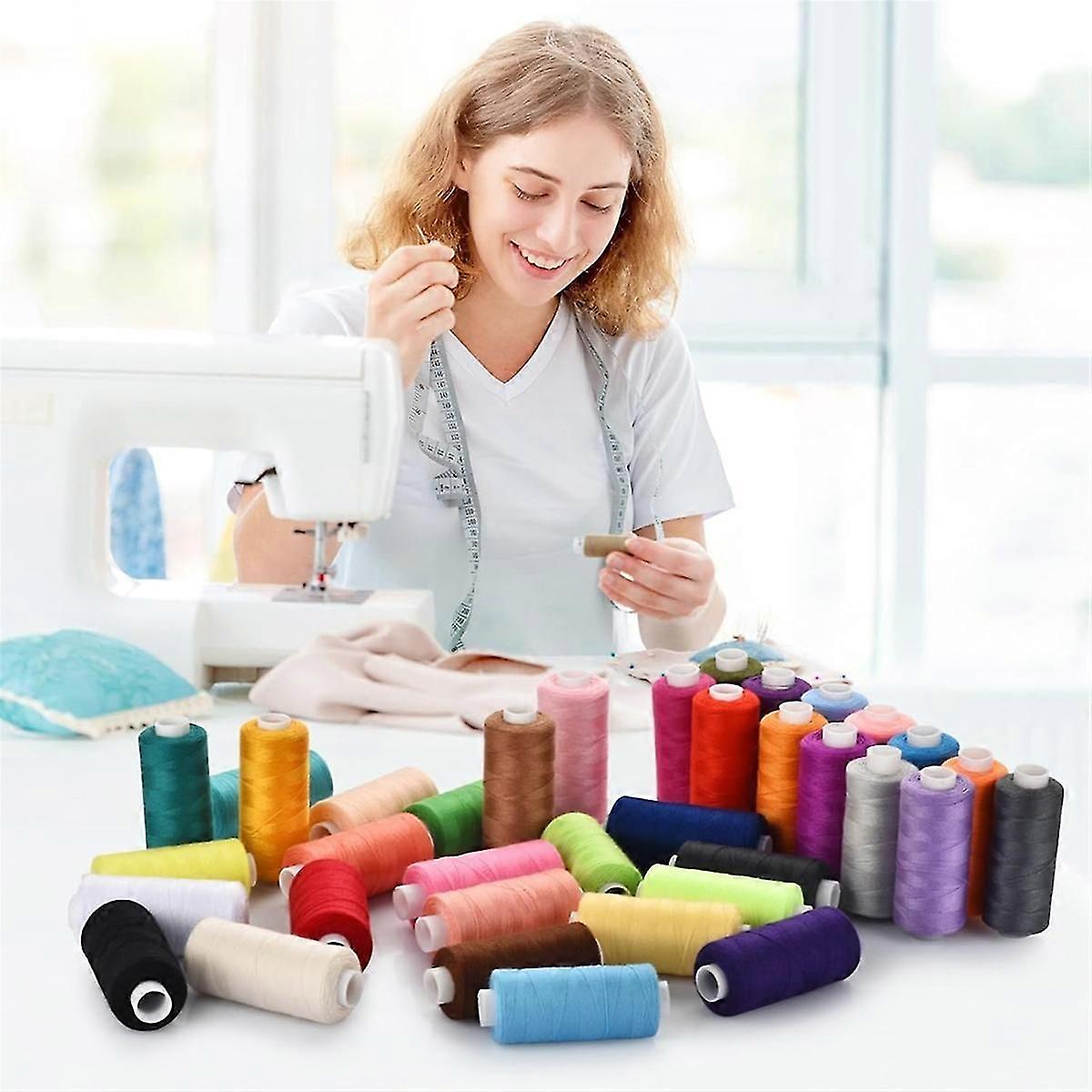 72pcs Sewing Thread Kit, 36 Colors Sewing Machine Threads