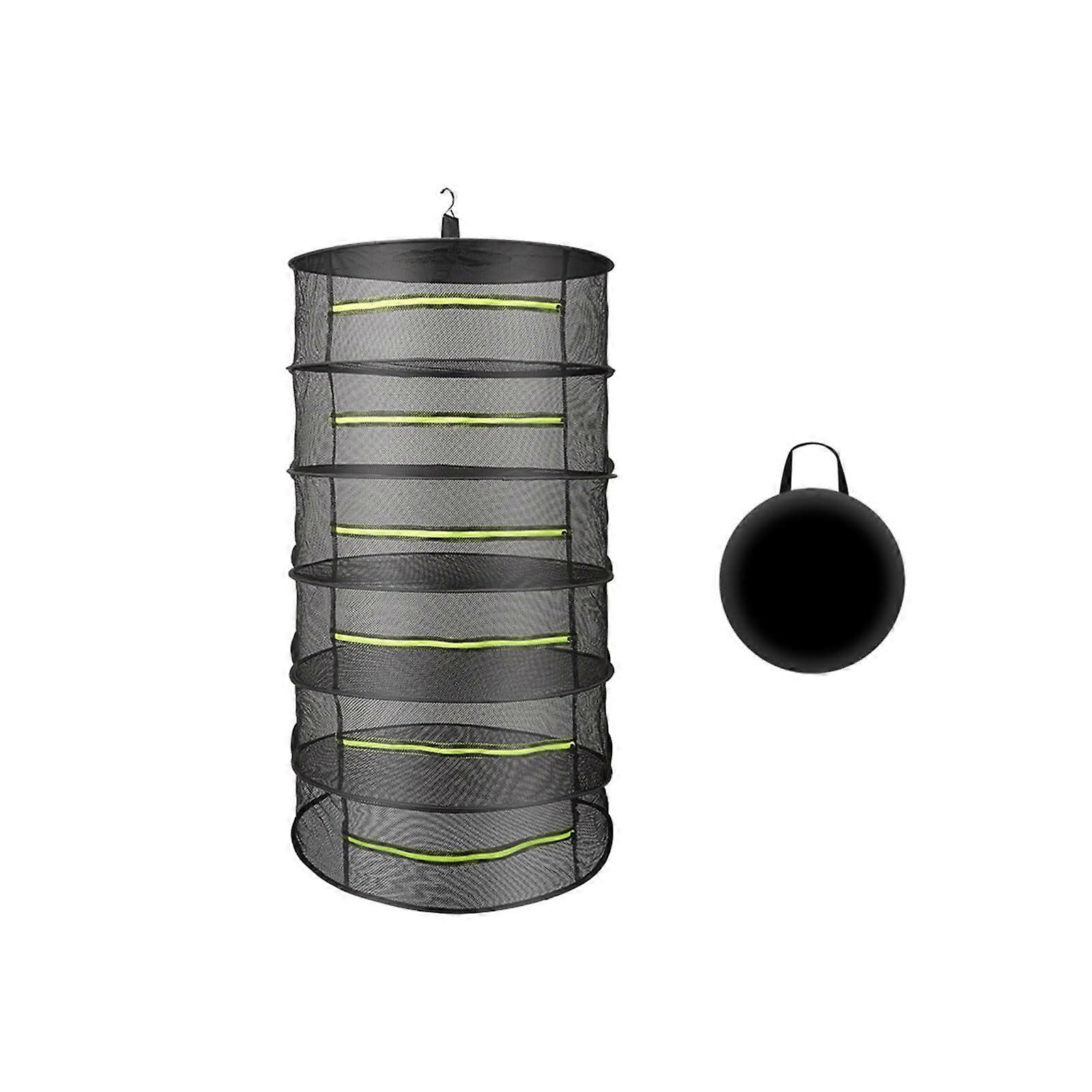 Portable Hanging Drying Rack with MultiLayer Foldable Design and Rustproof Stainless Steel Frame