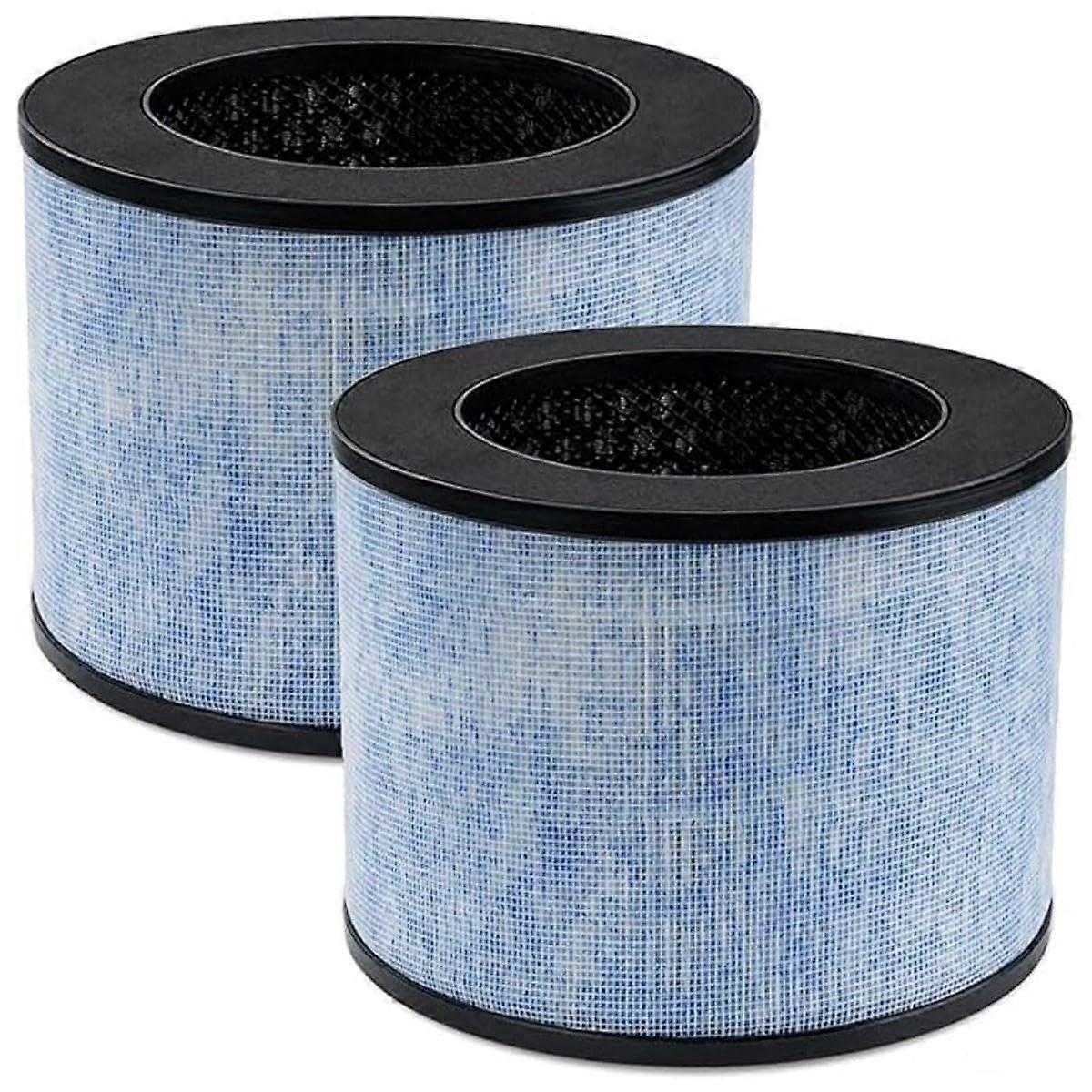 2 Pack F100 Replacement Filter for Instant AP100 Air Purifier, Activated Carbon Odor Reduction