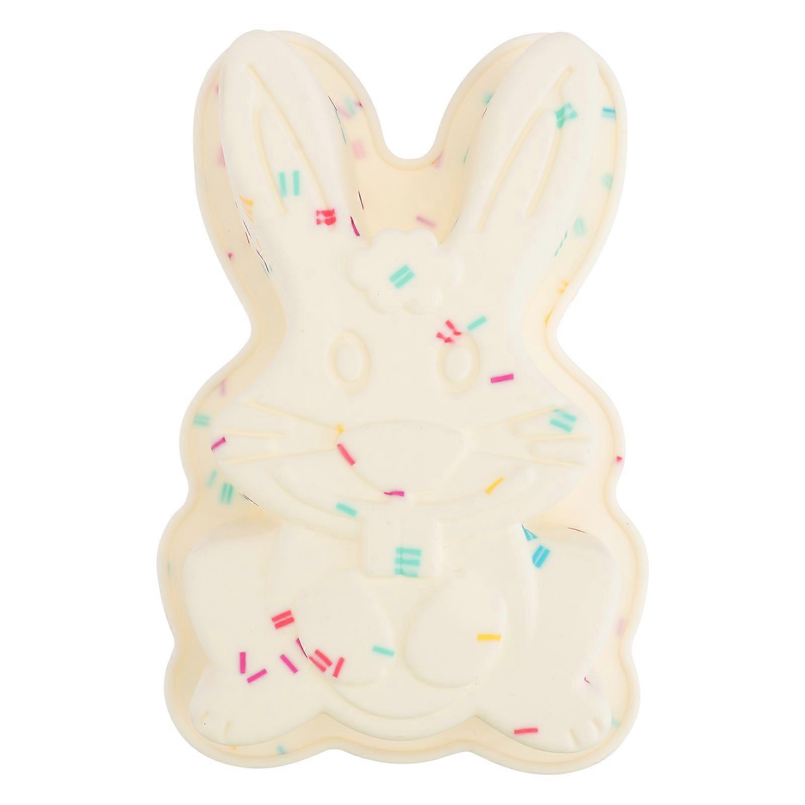 Rabbit Shape Cake Mold 1Pc Creative Toast Mould Baking Easter Themed Multi-Colored