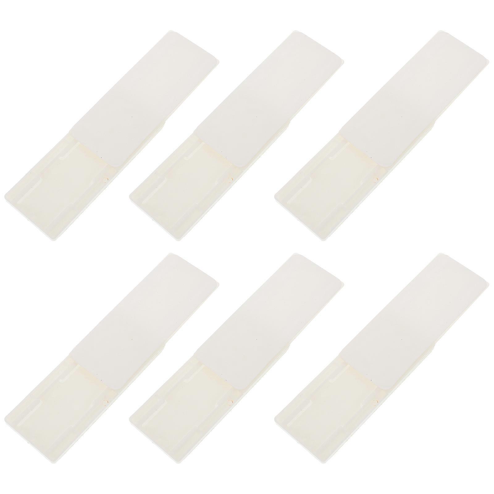 Socket Fixer Self-Adhesive Power Strip Fixator for 6Pcs Holder Set