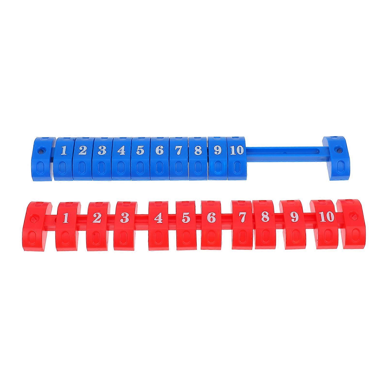 Scoring Marker Plastic Scoring Counter for Table Football 2Pcs