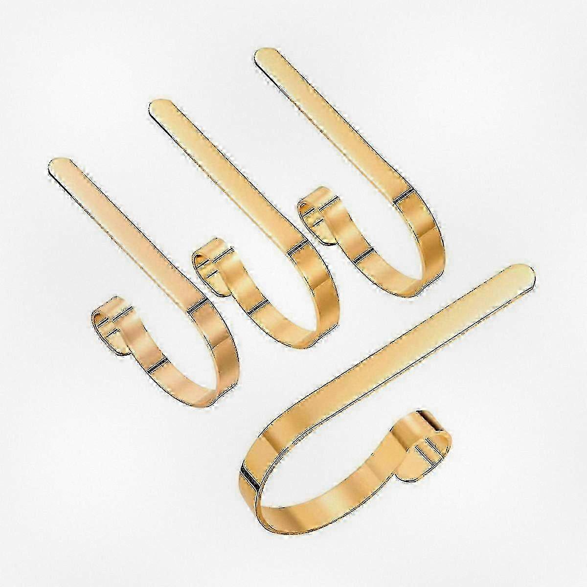 10pcs Festive Hanging Hooks for Fireplace Mantel Decorations 25-26