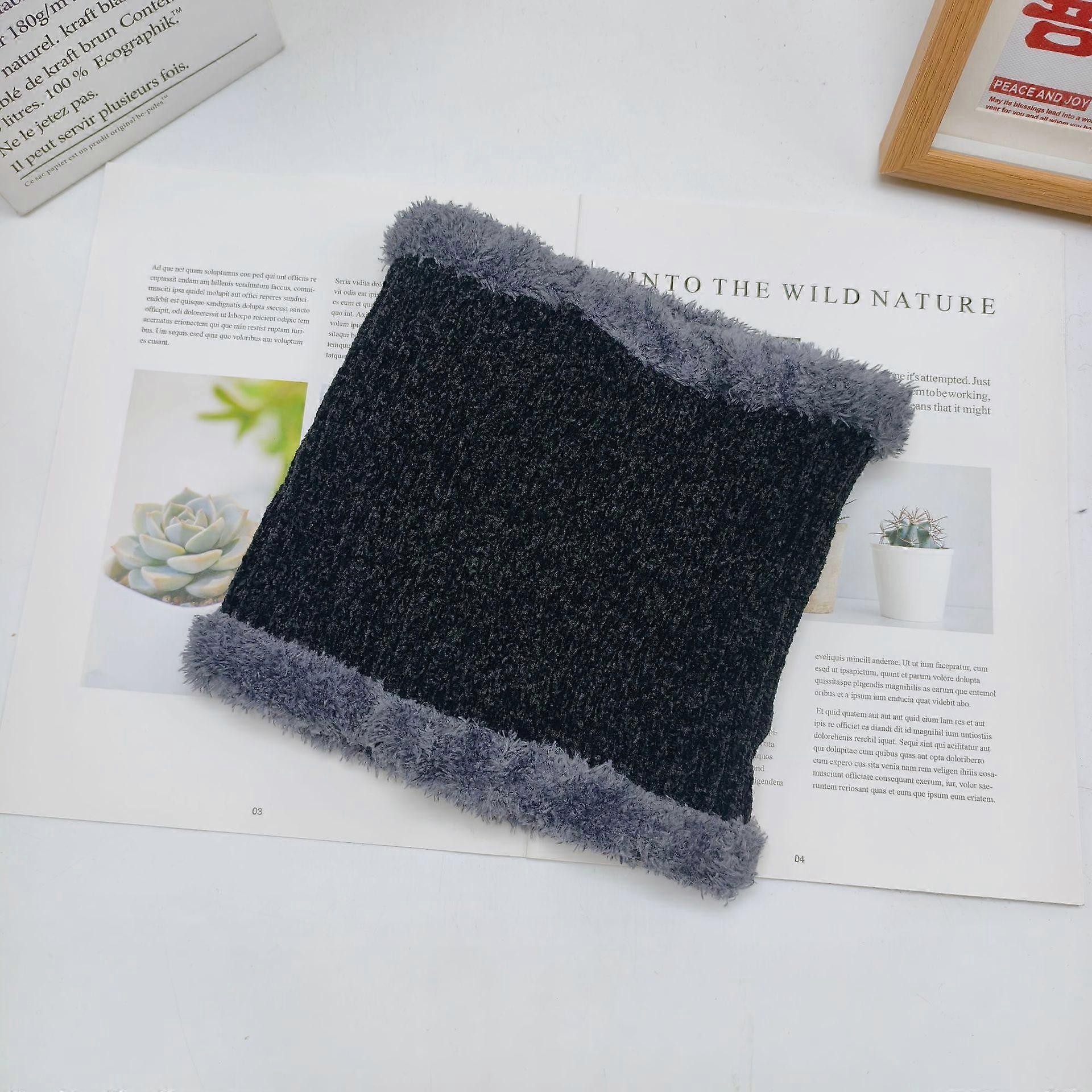 Thickened Chenille Windproof Neck Warmer - Outdoor Cycling Warm Neck Protector