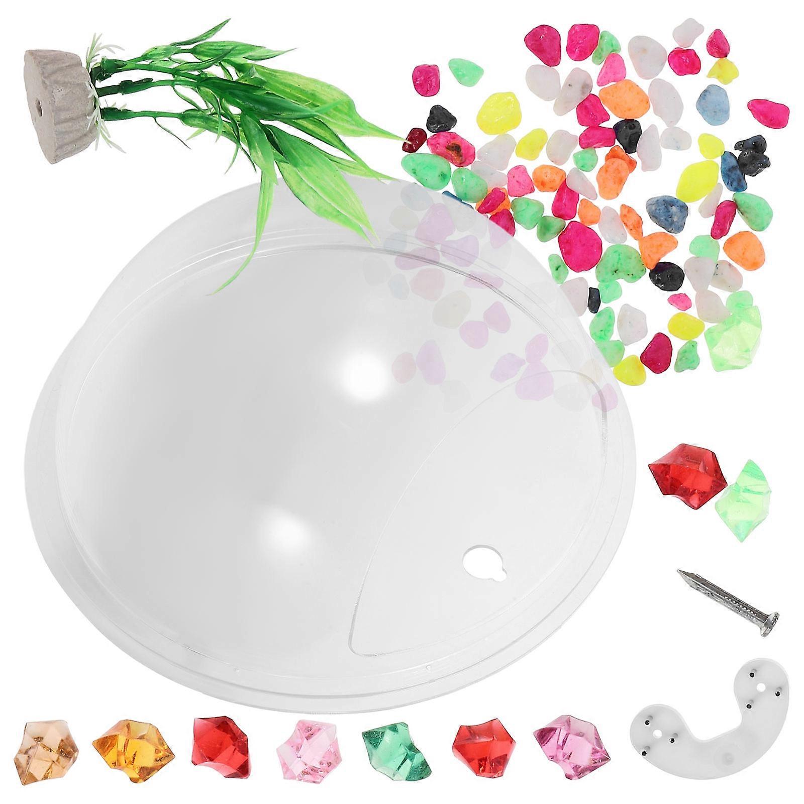 Transparent Fish Tank Wall Mounted Acrylic Bowl for Fish Use