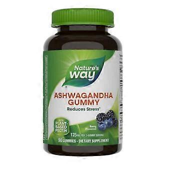 Nature's Way Ashwagandha Gummies, 90 sztuk (opakowanie 1)
