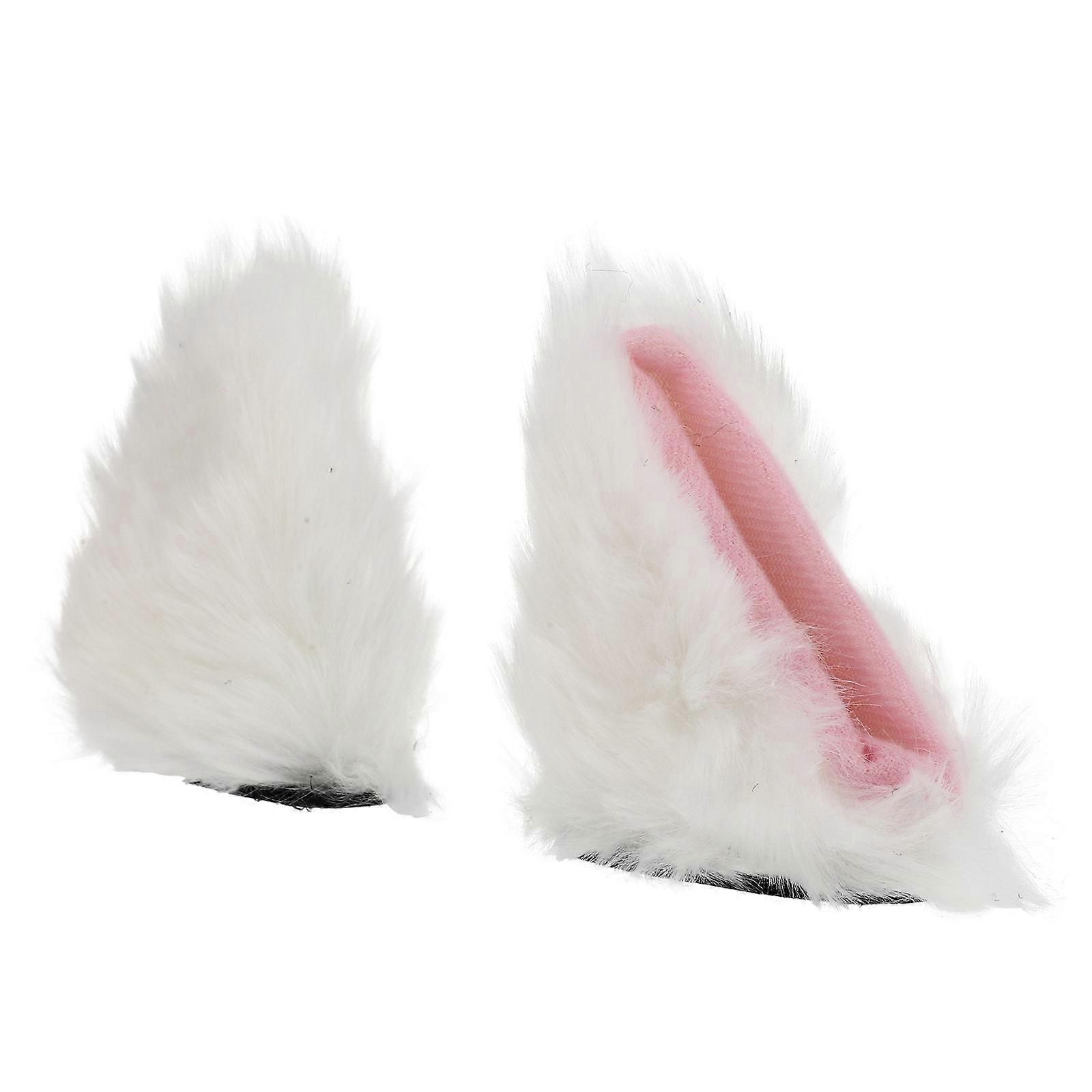 Decoration Plush Cat Ears for 1Pair Pink Design
