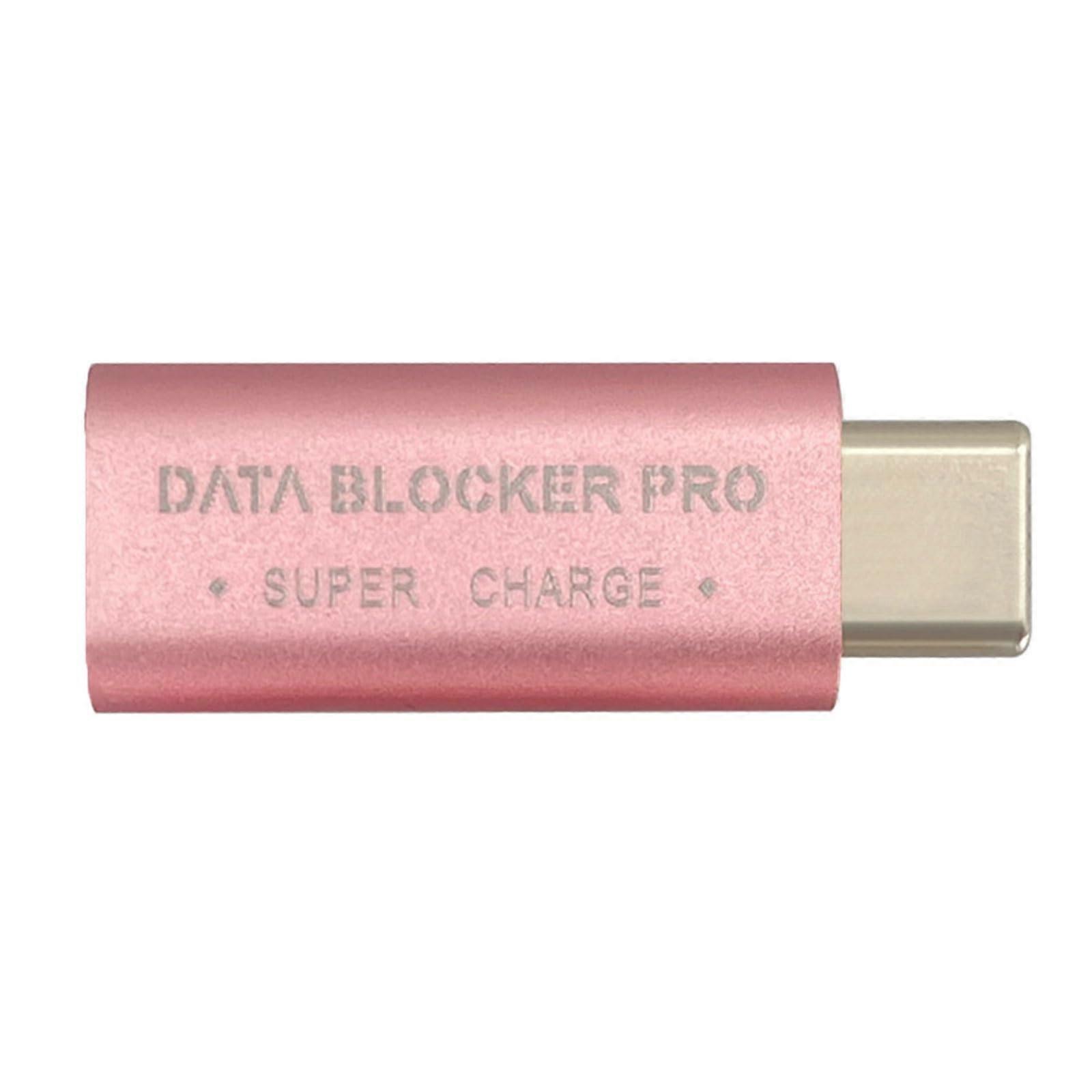USB C Data Blocker Secure Fast Charging Adapter for Smartphones Laptops and Tablets Travel