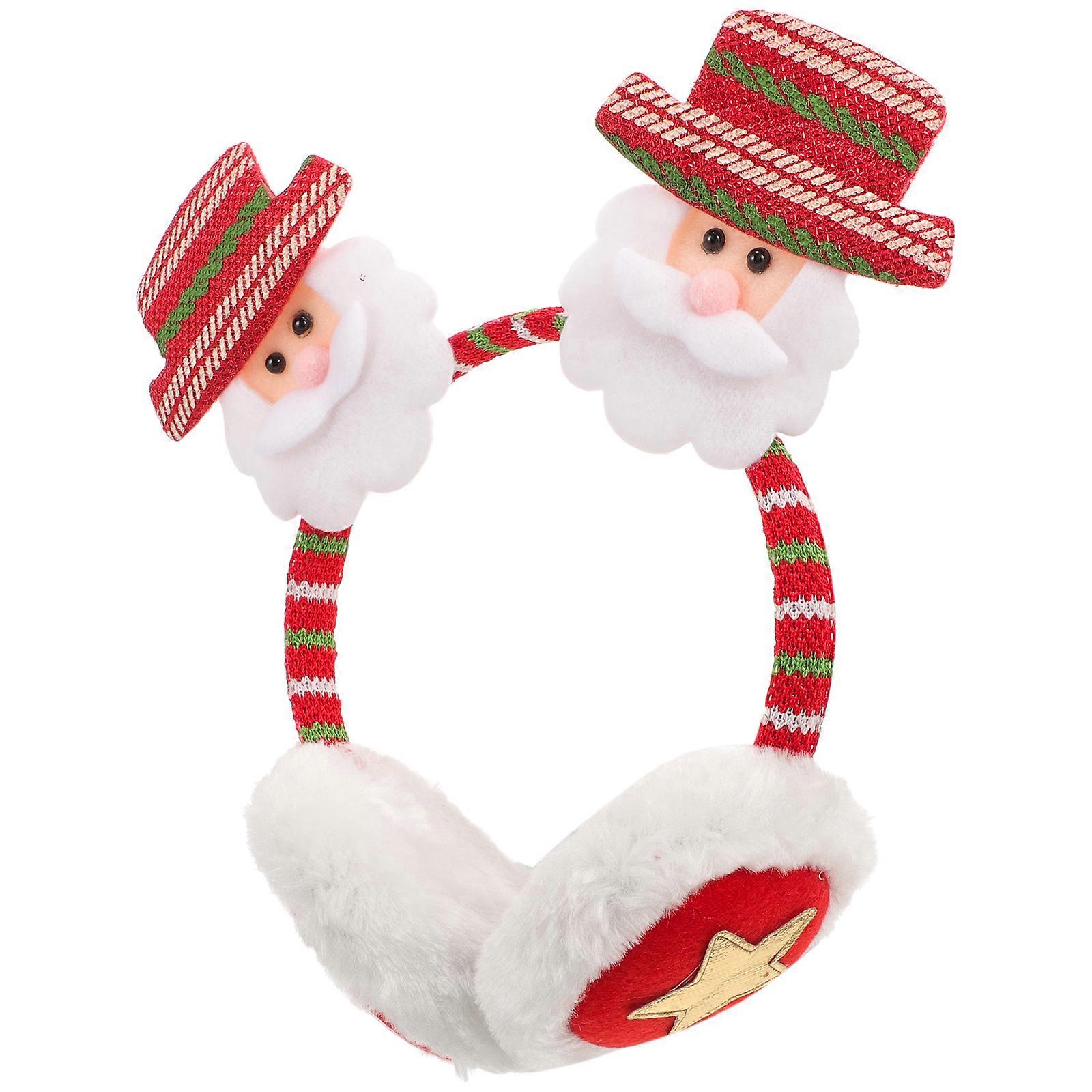 Winter Warm Earmuff Christmas Earmuff for Ear Warming Holiday Accessory