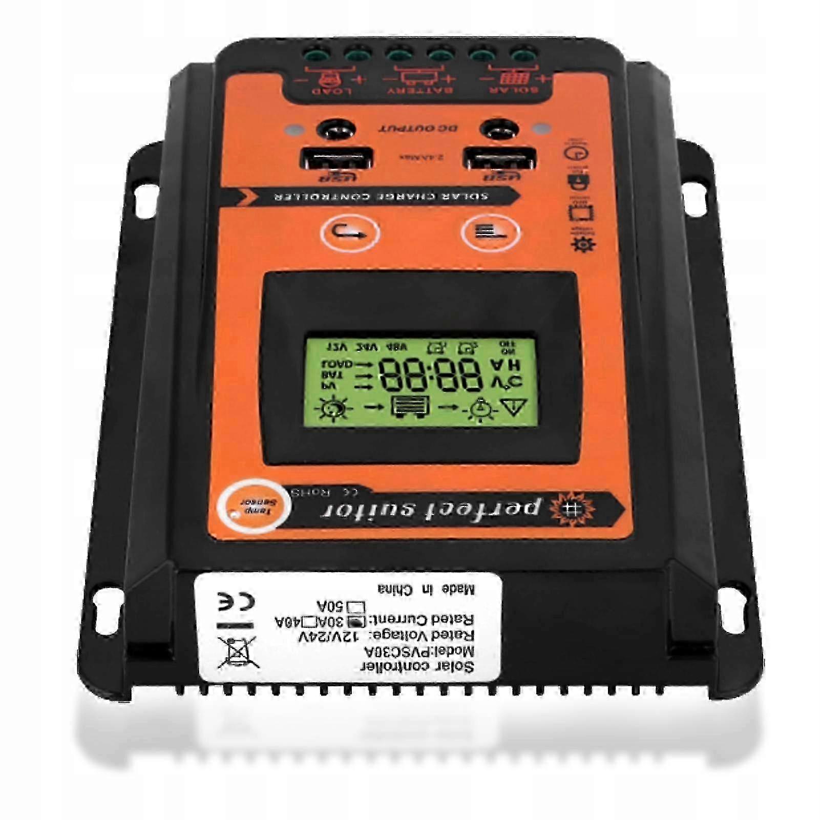 2025 Solar Controller Charging Controller Mppt 30a banx3