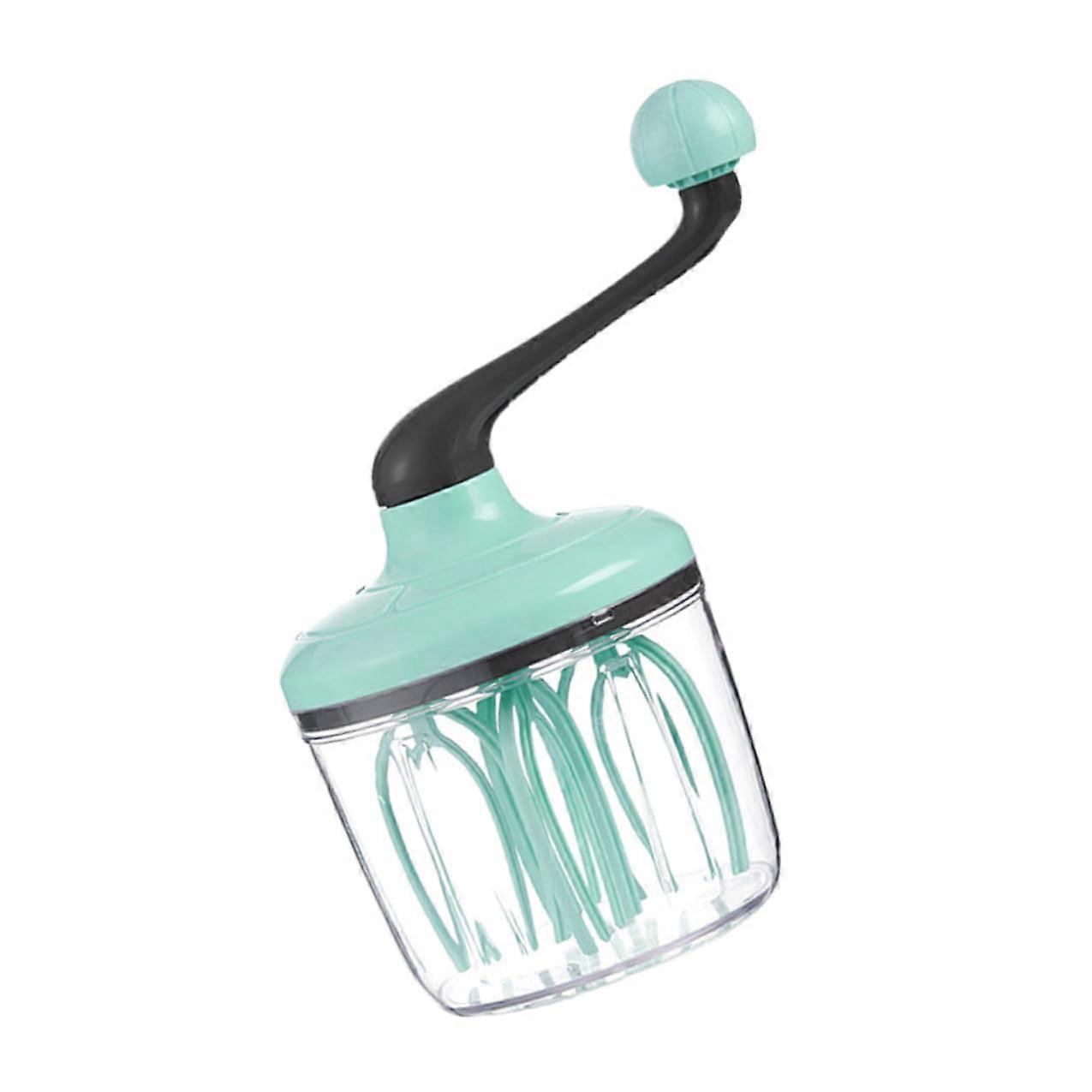 Handheld Egg Beater Manual Kitchen Whisk with Ergonomic NonSlip Handle for Baking and Cooking