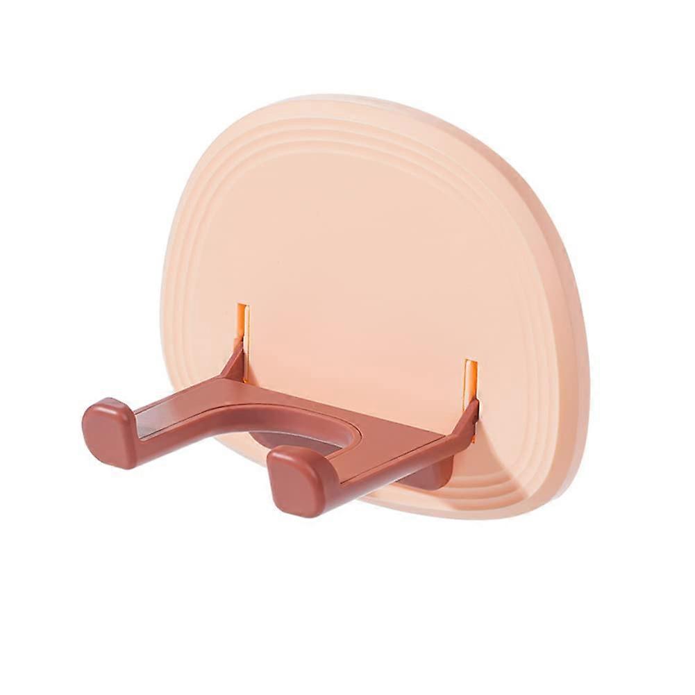 Wall Mounted Foldable Hair Dryer Holder with Cord Storage for Bathroom Space Saving