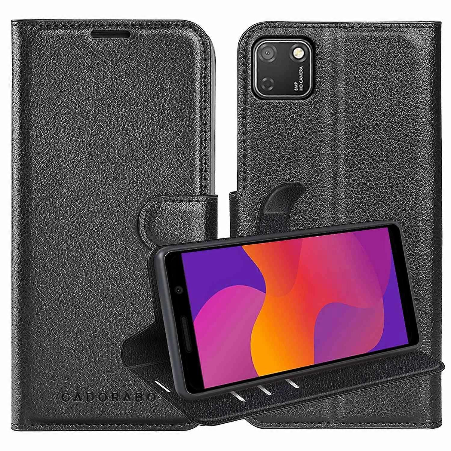 Honor 9S / Huawei Y5P Case - Protective Case with Card Slots and Stand Function