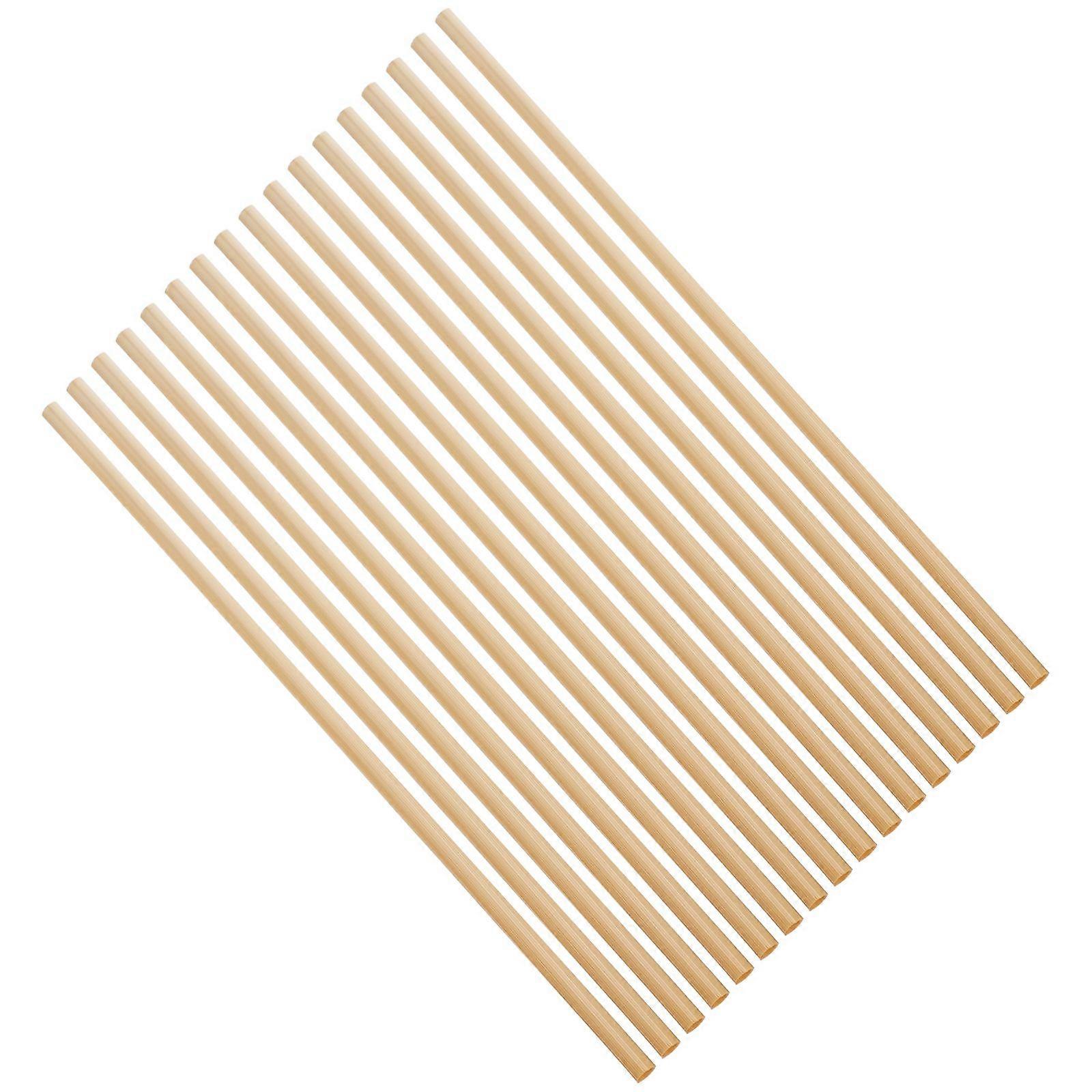 100pcs Safety Disposable Straws Wheat Straw Drinking Straws Practical Pipet