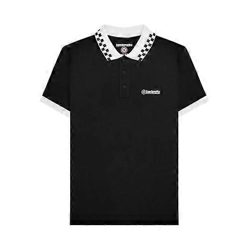 Lambretta Mens Checkered Polo Shirt