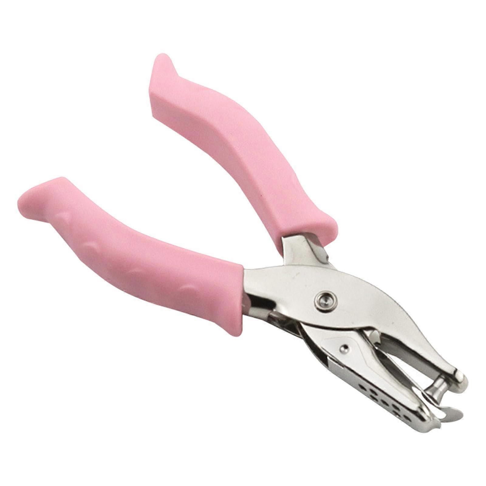 Single Hole Paper Punch with Comfortable Grip for Office and School Ticket Punching