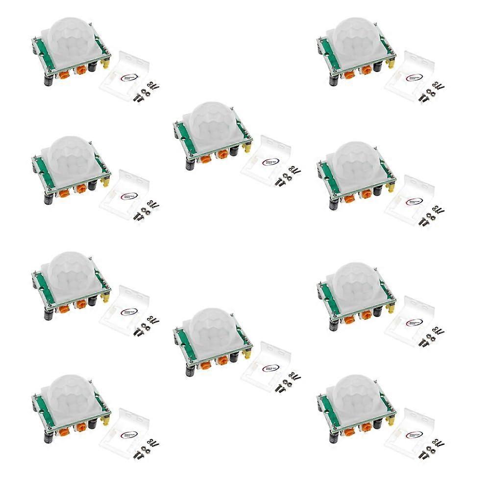 20PCS PIR Motion Sensor Module Infrared Human Body Detector for Raspberry Pi and Arduino Projects