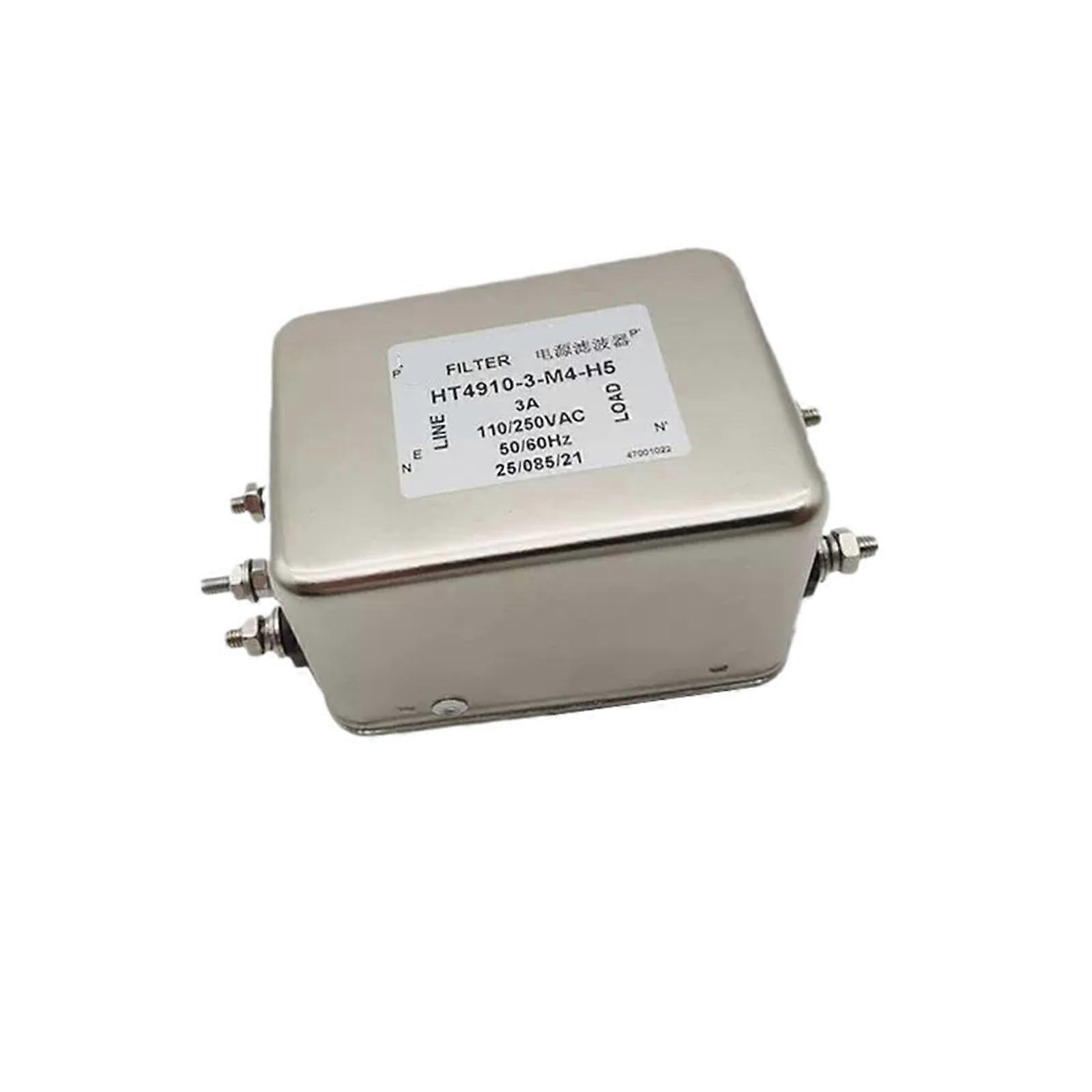 EMI Power Filter 3A HT49103M4H5 for Electromagnetic Interference Reduction and Stable Power