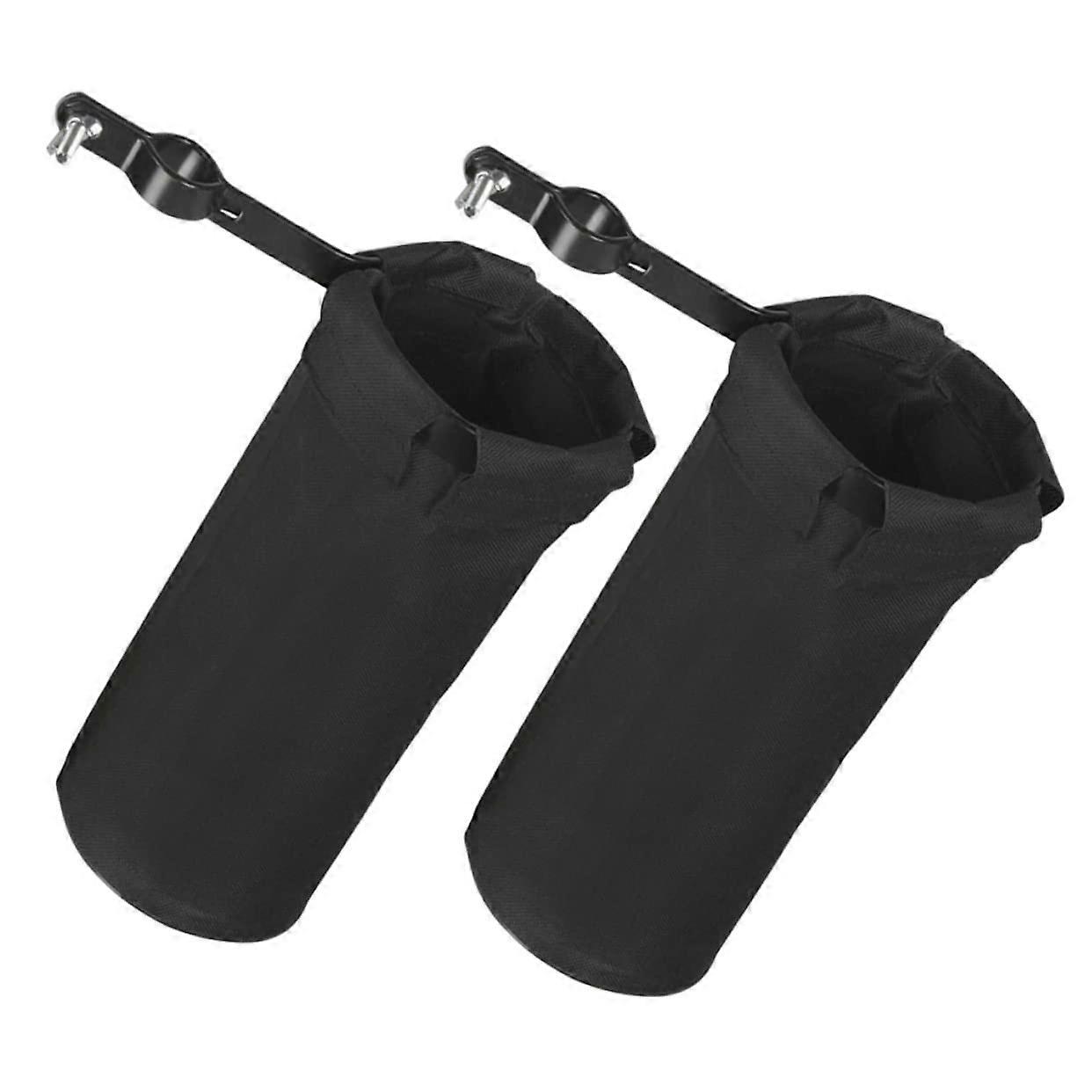 2pcs Drumstick Holder and Bag with Quick Access Durable Storage for Drum Set