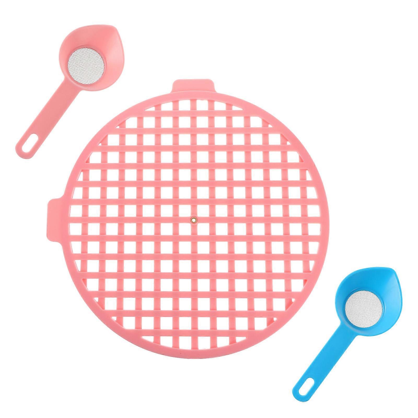 Kitchen Sifter Set Baking Accessories Square 31x29.5cm Preventing Flour Clumping 1Set