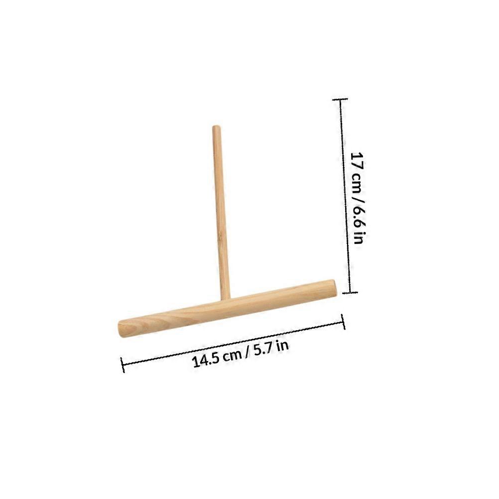 Khaki Bamboo Pancake for Pancake Making with 2Sets Included