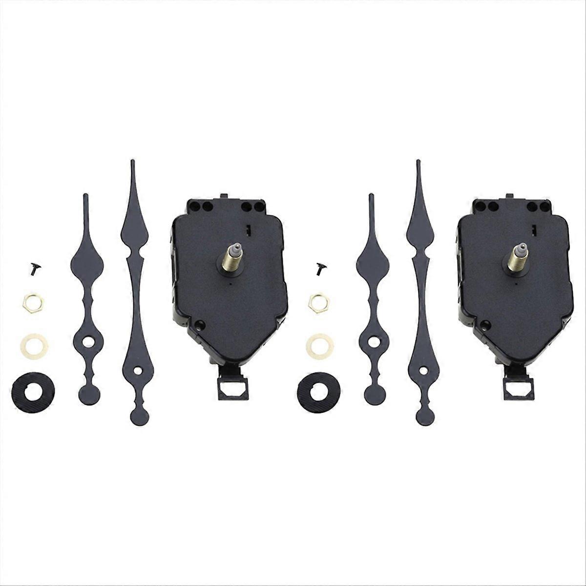 2 Set DIY Clock Movement Kit Replacement Parts A