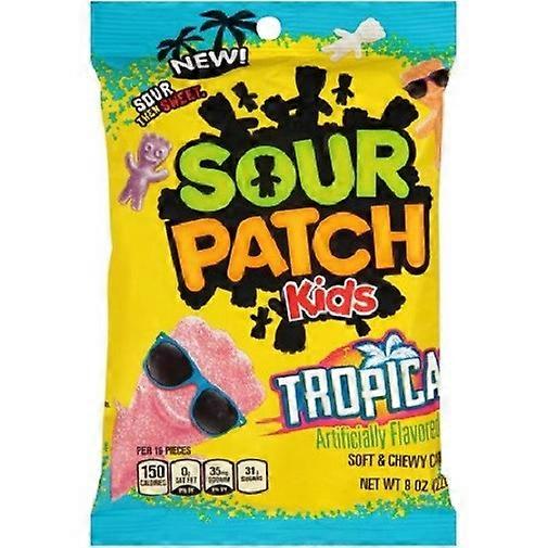 Sauer Patch Kinder tropischen weichen & Chewy Candy