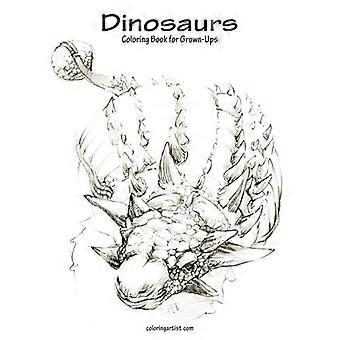 Dinosaurier Malbuch für - Erwachsene - Ups 1 (Dinosaurier)