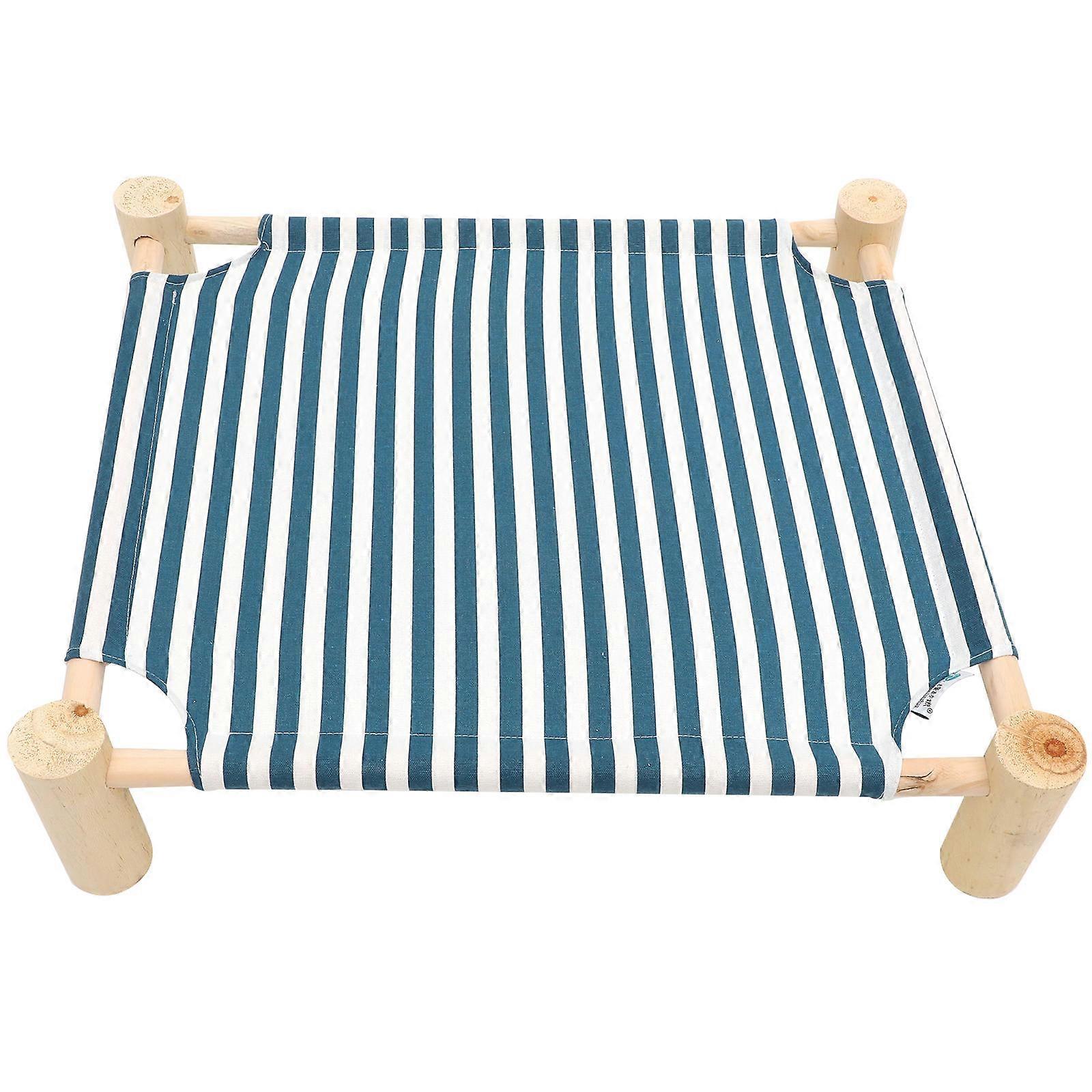 Washable Wooden Cat Bed Hammock Elevated for Pet Use 2Pcs