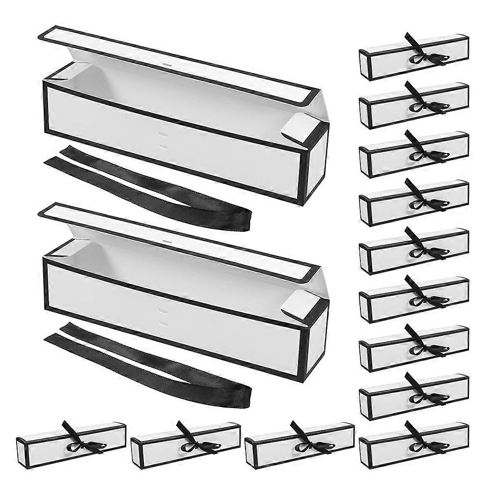 Long Rectangular Foldable Paper Chocolate Boxes for Decoration 20Pcs