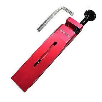Hydraulic Bike Disc Brake Caliper Piston Press Tool | Aluminum Bicycle Brake Tool | Red for Bicycle Maintenance