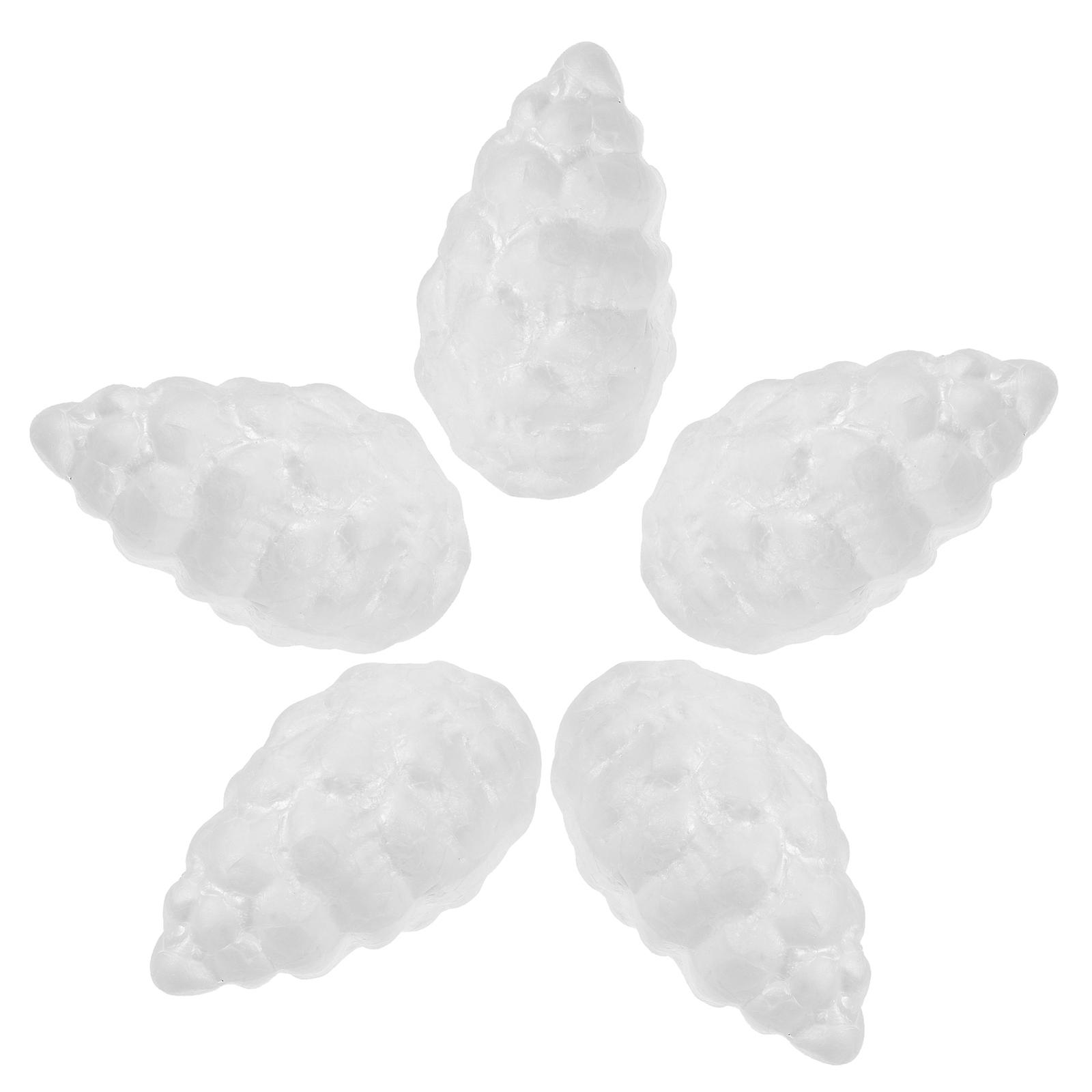 White Polystyrene Ball for Decor 15Pcs Premium DIY Kit