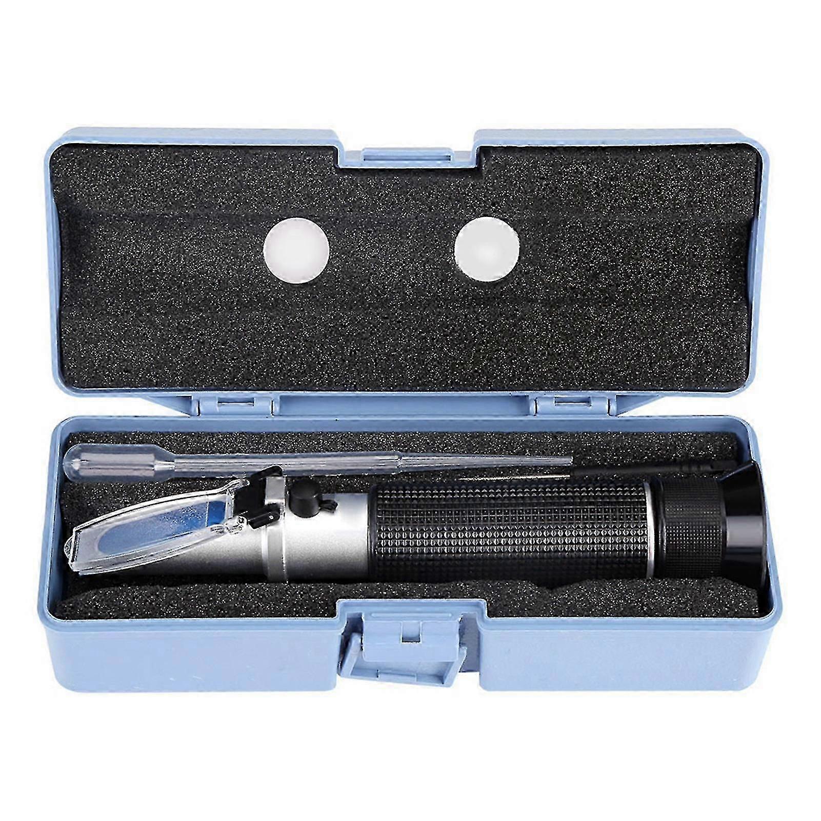 Professional Handheld Alcohol 080% Test Refractometer Tester Meter Measure Instrument