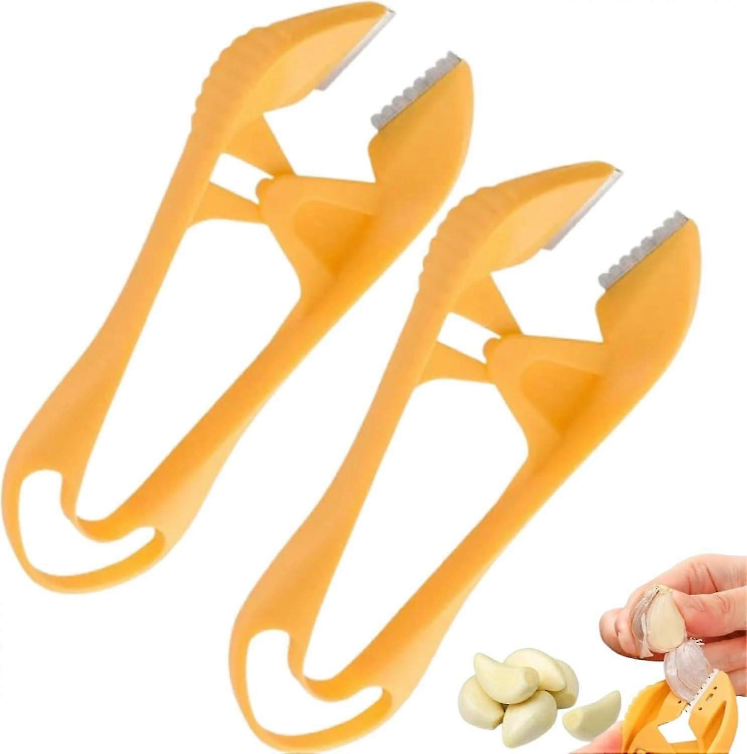 2-Piece Quick and Portable Garlic Peeler Set
