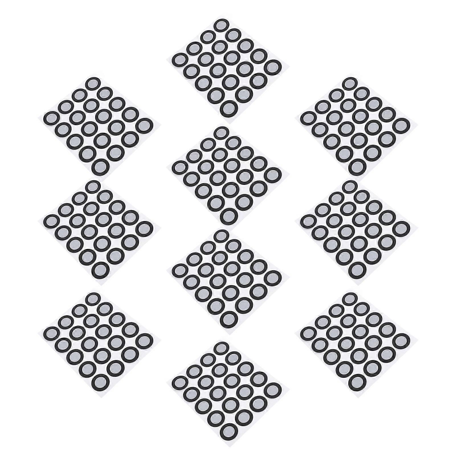 200 Pcs 3D Scanning Marker 12mm ID 19mm OD Precise Tracking Reference Point and Diffuse Reflection Marking Dot