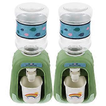 Dispensador de água infantil para brincar de casinha, conjunto com 2 unidades, modelo educativo.