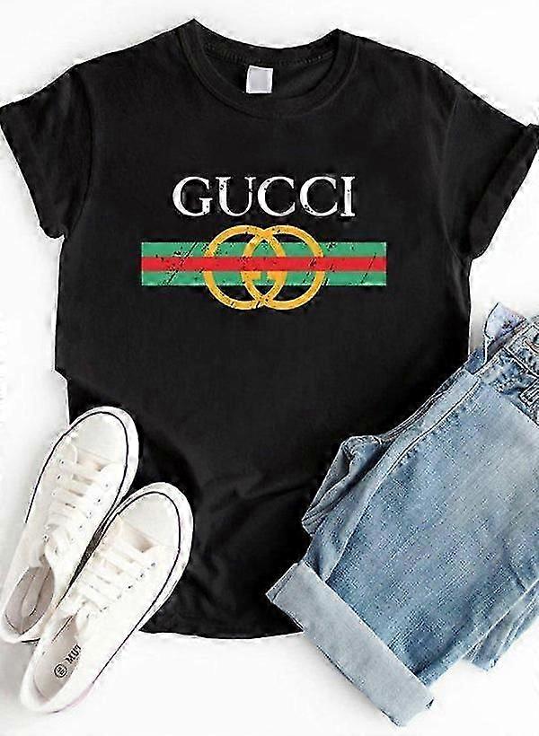 Černé tričko Gucci